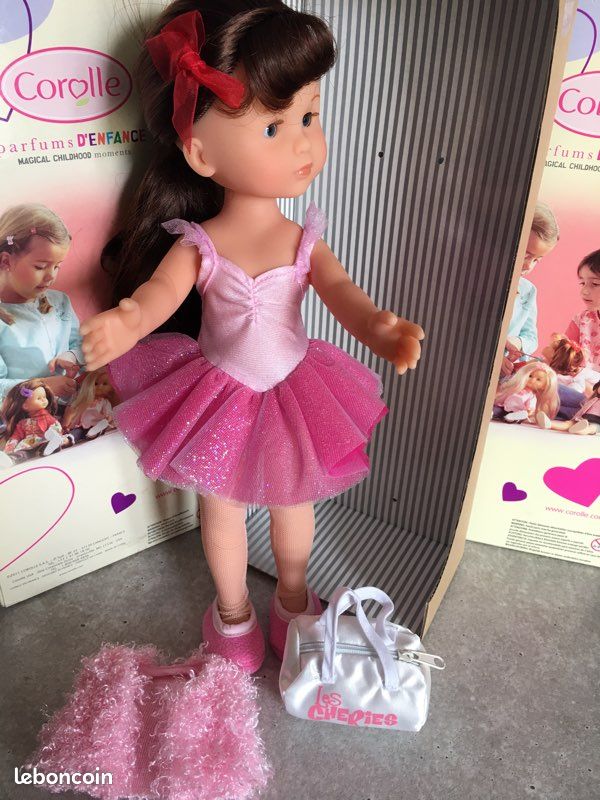 Tenue pour poupée Corolle chérie robe neuve laine jupe gilet bonn