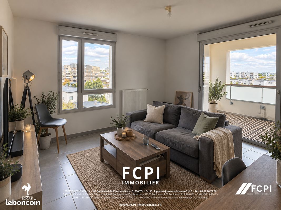 Appartement 2 pièces 46 m² · à Blagnac · 46 m² · 145 000 €