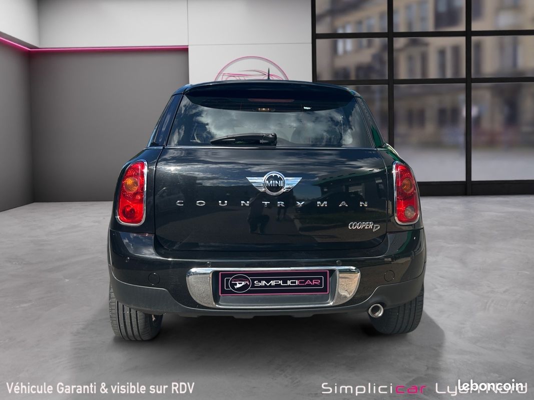 MINI MINI COUNTRYMAN COOPER D 112 ALL4 PACK RED HOT CHILI toit ouvrant panoramique 112Ch Garantie 12 mois (image 7)