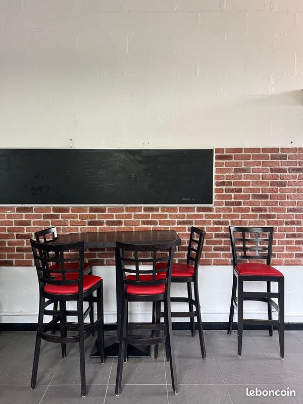 Ensemble 4 tables + 16 chaises (image 2)