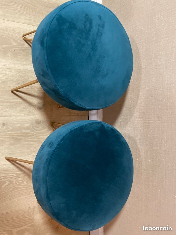 Tabouret velour (image 2)