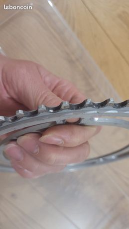 Plateau Campagnolo Record Piste – 44 Dents – 151 BCD – 1/8 – Vintage Italie