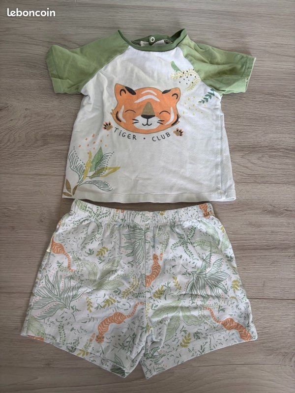 Pyjama short Petit Béguin 4 ans (image 1)