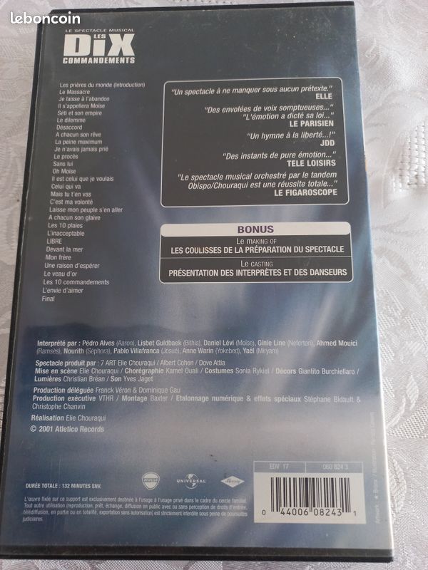 Les 10 commandements VHS (image 2)