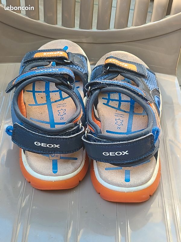 Sandales bleu garcon (image 2)