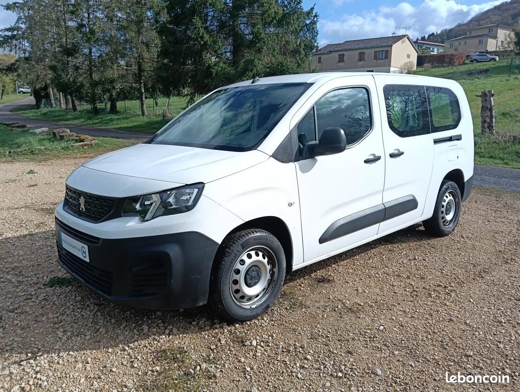 Peugeot Partner Rallongé 3 places HDi 100cv Révisé & garantie 12 mois TVA récupérable (image 1)