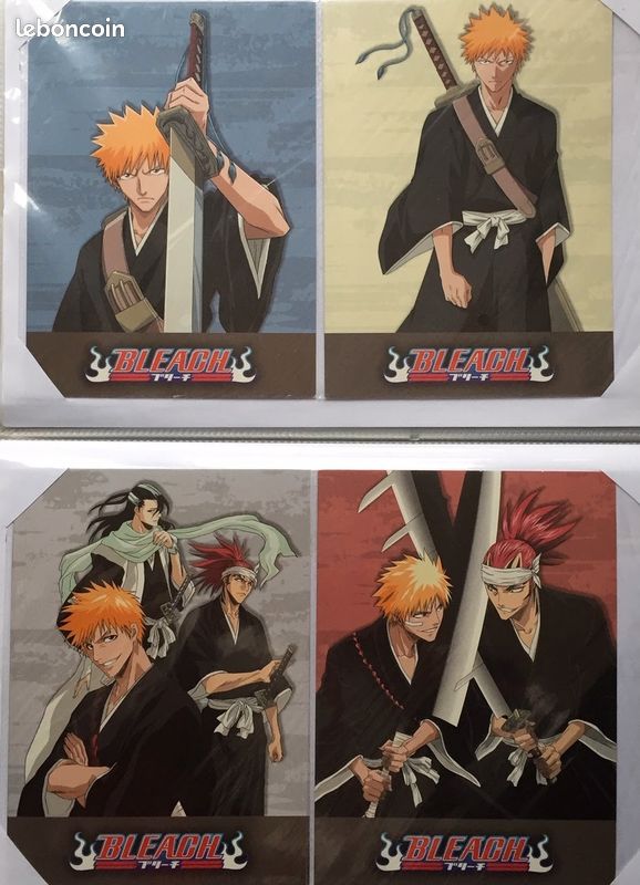 Lot De +400 Cartes à Collectionner BLEACH Authentiques Et Rares - Anime Japonais - Collection Occasion