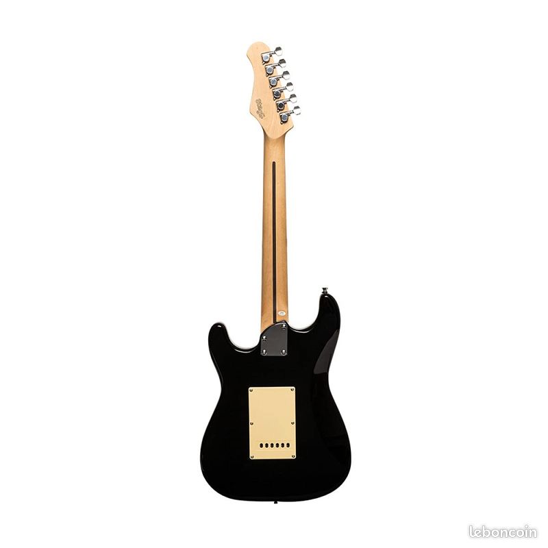 Guitare electrique noir stagg - ses30bk (image 3)