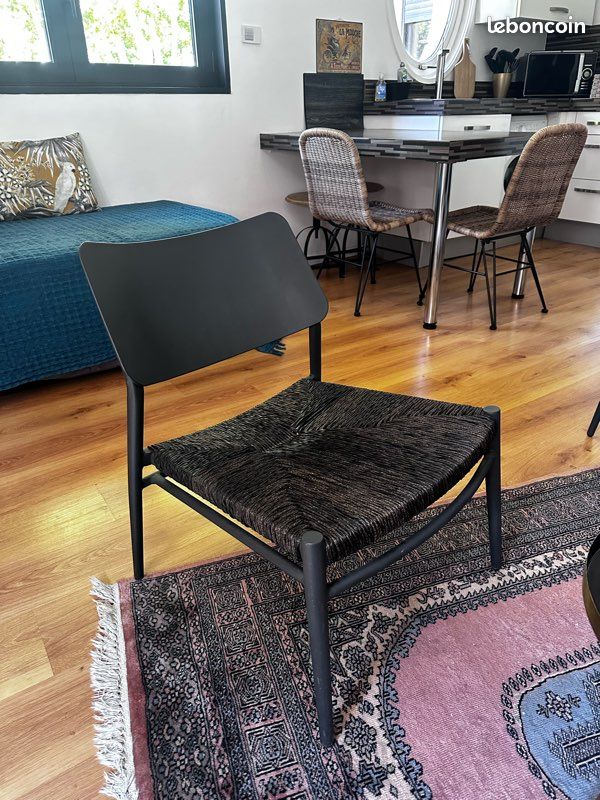 Lot de 2 fauteuils en osier magnifique (image 1)