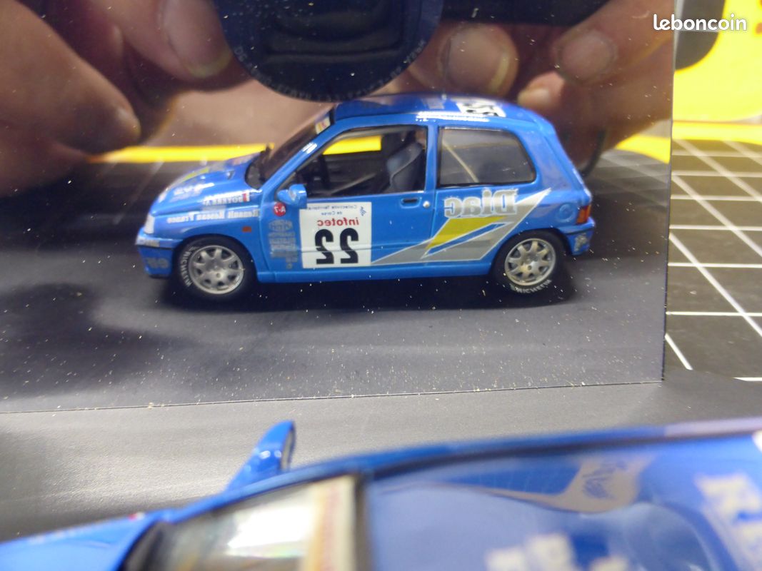 Renault clio williams Diac tour de Corse rally 1994 Jordan / Boyere universal hobbies 1/43 ancien vieux vintage collection miniature Camion voiture automobilia jouet (image 10)