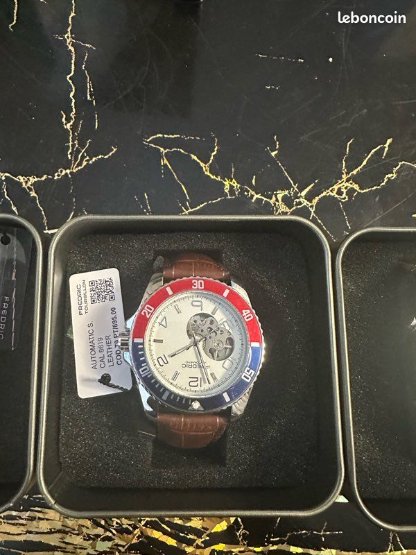 Lot de 4 Montres Horloges F. ”Frederic Tourbillon” (image 3)