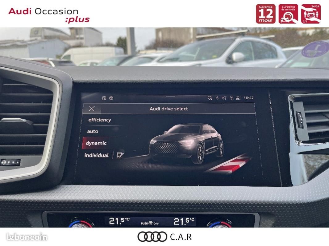 Audi A1 ALLSTREET 30 TFSI 110 ch S tronic 7 Design Luxe (image 16)