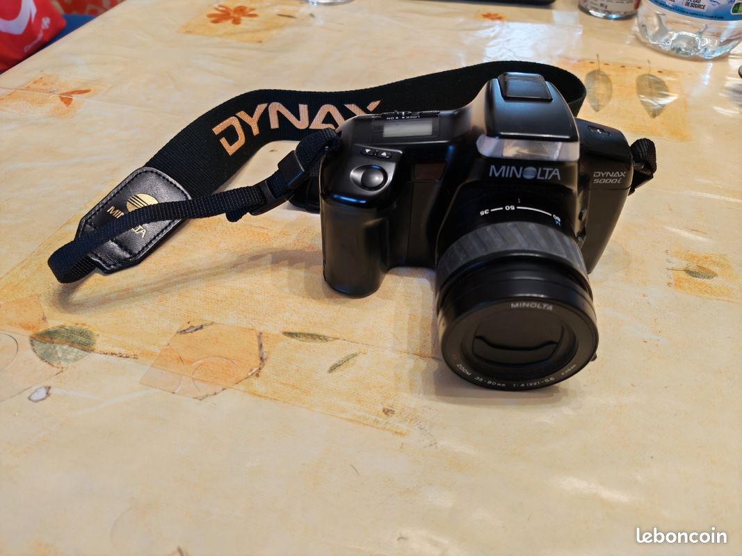 Boîtier Minolta Dynax 5000i – Appareil Photo Reflex 35mm – Pour Pièces