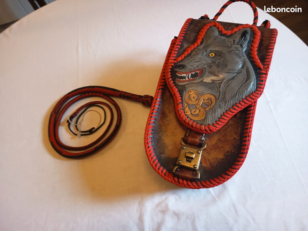 Sac en cuir loup (image 5)