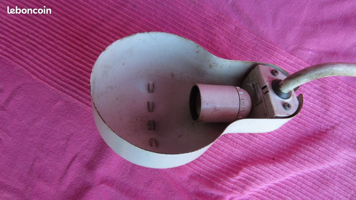 Joe COLOMBO : lampe métal "TOPO" (image 6)