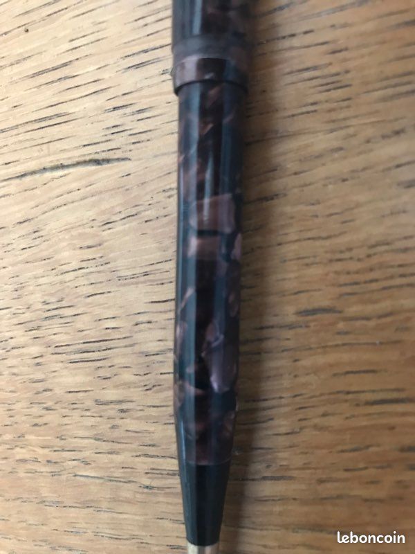 Porte-mines Vintage En Aluminium Argenté - Mine 0,5 Mm - Occasion Avec écrin D'origine