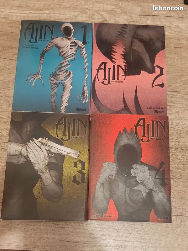 Ajin semi-humain, tomes 1 à 4 (image 1)