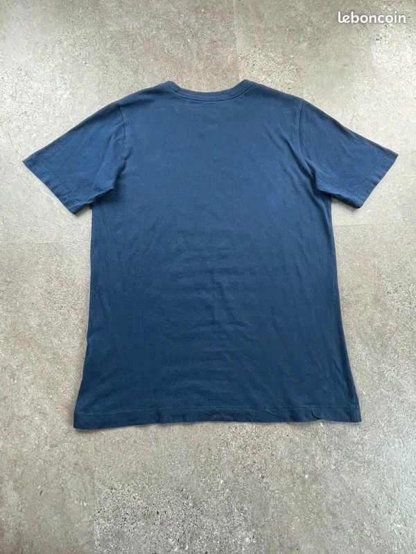 T-shirt Nike bleu imprimé sportwear streetwear classique taille XL homme #0-080 (image 9)
