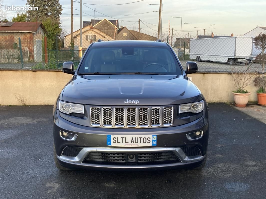 Jeep Grand Cherokee 3.0 CRD V6 4WD 250 CH PH2 BVA SUMMIT GARANTIE 6 MOIS / REPRISE POSSIBLE (image 2)