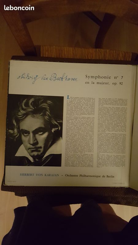 Vinyle Beethoven 7ème Karajan (image 2)