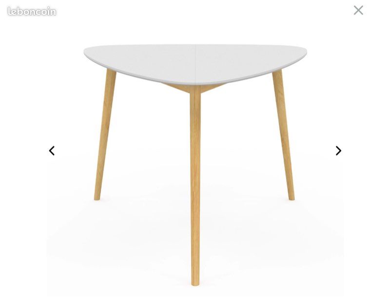 Table salle à manger 3 personnes, Jimi La Redoute (image 1)