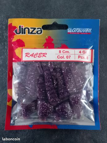 Lot De Leurres Souples Grauvell Jinza 66 - 30 Pièces - Neufs