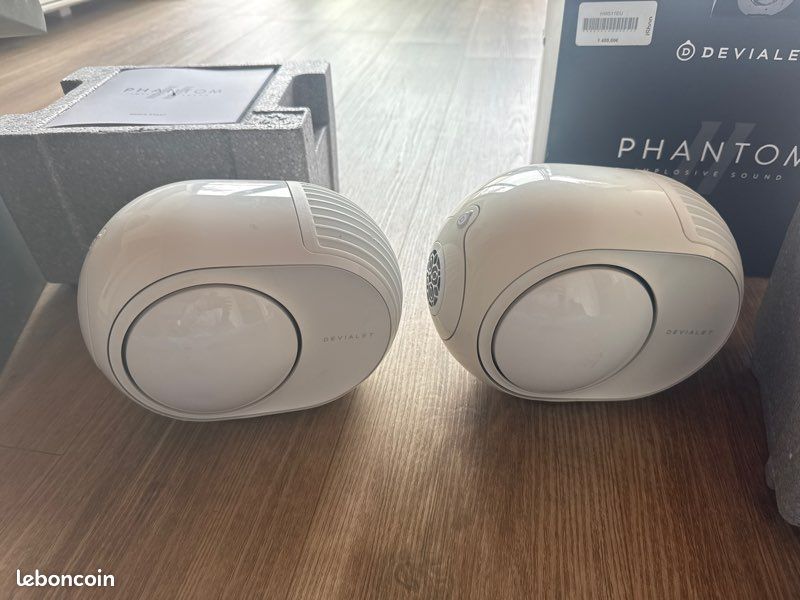 Enceinte Phantom II Devialet Iconic White (image 2)