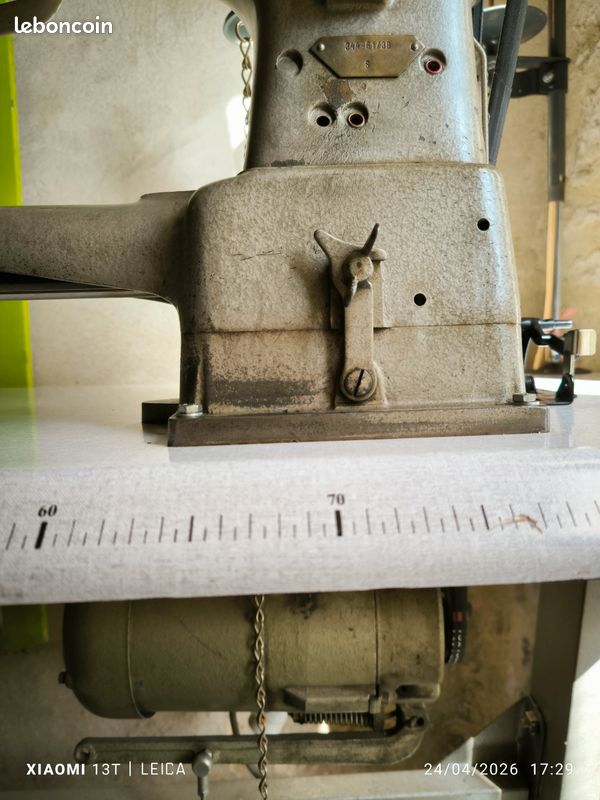 Machine à coudre cuir et textile à canon (image 3)