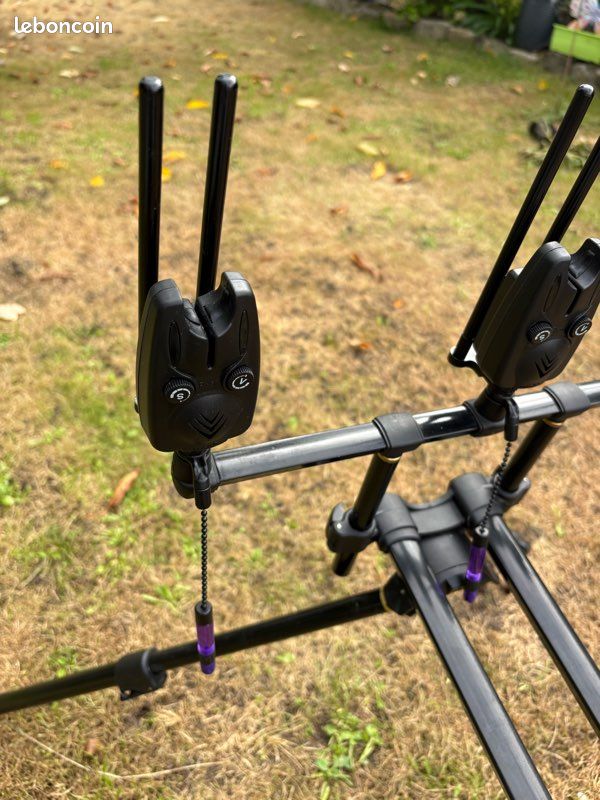 Fox Black Label Slik Bobines New Fox + Coffret détecteur MACK2 RV SX (image 1)