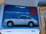 Plaque de Décoration Porsche Voiture 52x11 cm - ref.52X11-F-PORSCHE