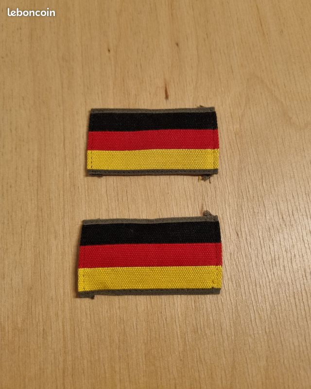 Patch Brodé Drapeau Allemagne - Application Par Thermo-Collage Ou Couture