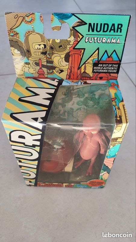 TOYNAMI FUTURAMA SERIES 4 NUDAR ACTION FIGURE ROBOT SANTA BUILD-A-BOT NEW U.S