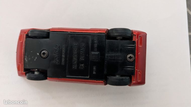 RARE DE TOMASO Pantera 1970 Spark Avec Sa Boite Vitrine 1/43 EUR 130,00