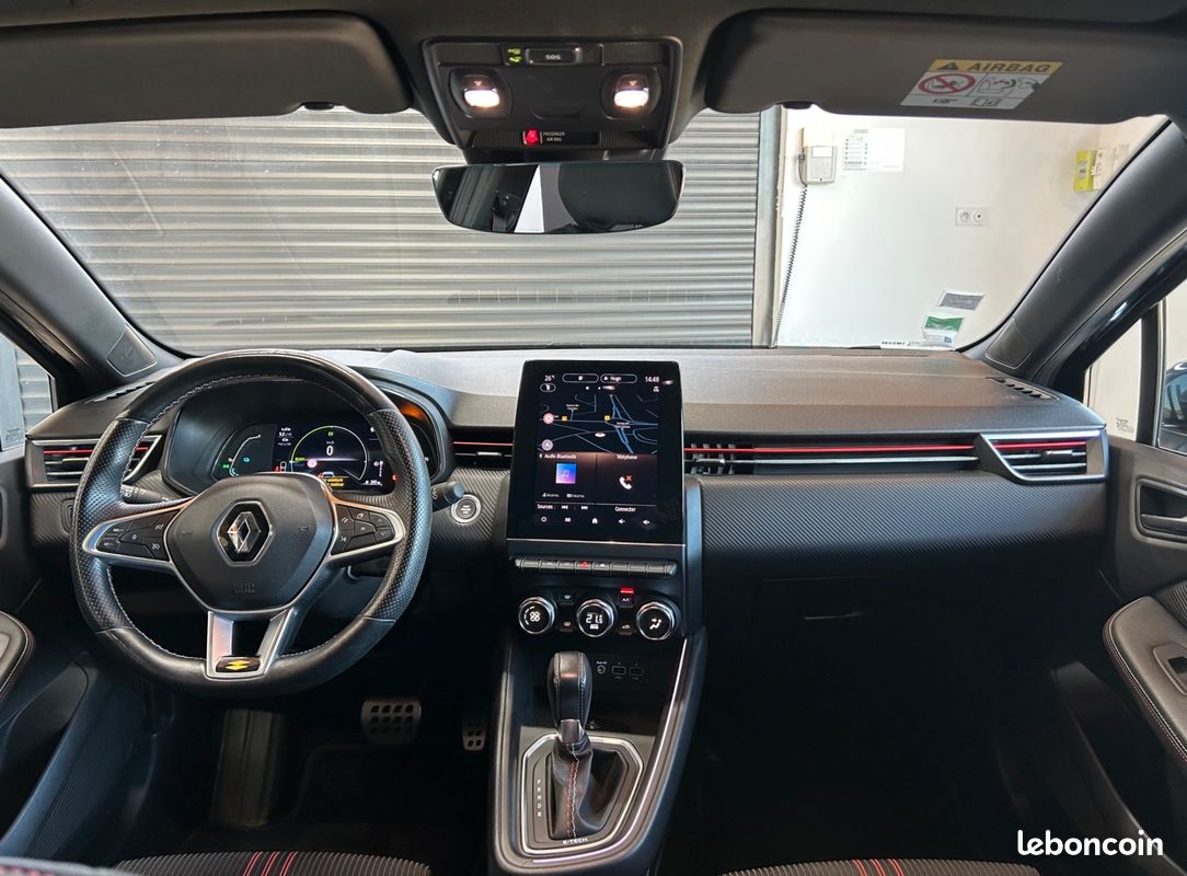 RENAULT CLIO 1.6 E-TECH 140 Ch HYBRID - 21 R.S. Line - ENTRETIEN POUR LA VENTE (image 21)