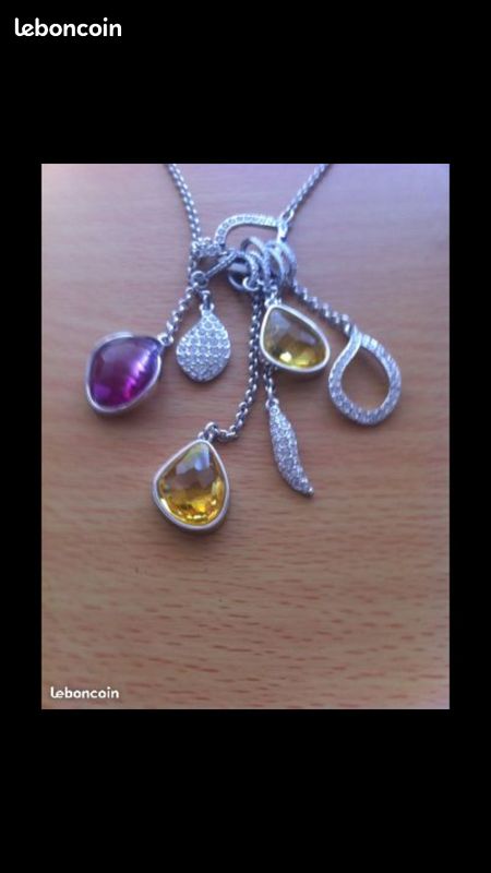 Collier Swarovski avec pampilles très chic (image 2)