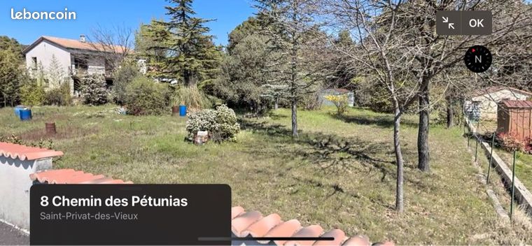 Vend terrain constructible