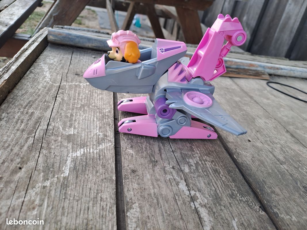 Figurine Stella + avion rose (image 1)