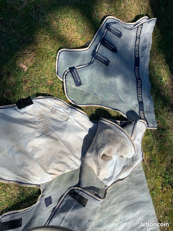 Horseware Couverture Anti-Insecte/été pour Cheval Rambo Natura