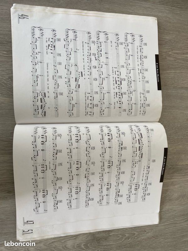 TABLATURE JEAN JACQUES GOLDMAN album à nos actes manqués (image 6)