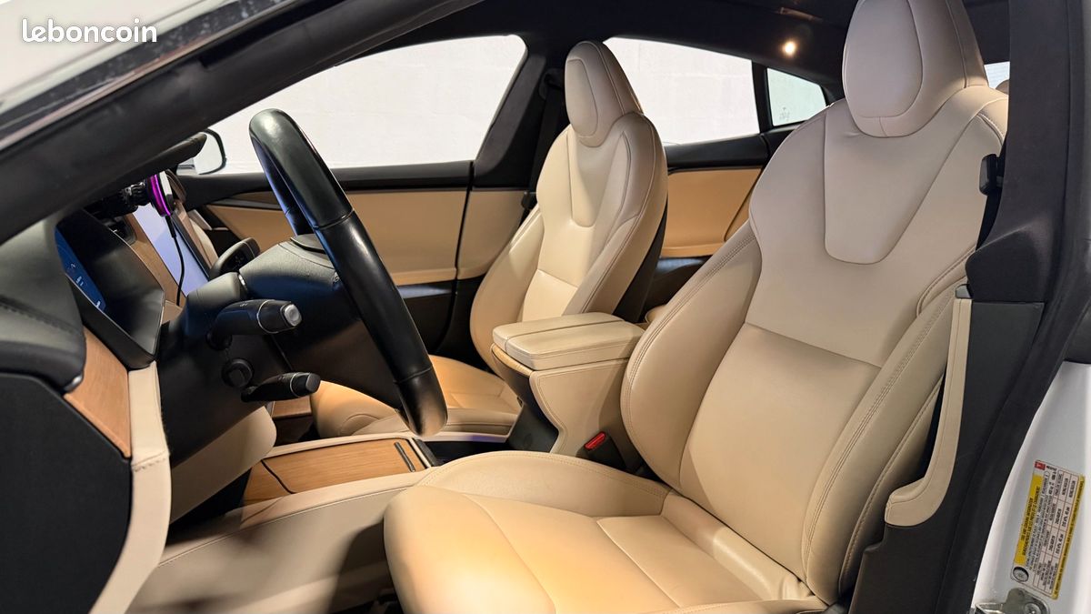 TESLA MODEL-S 560ch RAVEN 100KWH - DUAL-MOTOR 4WD - LONG RANGE - SOH 89% - ENTRETIEN TESLA - GARANTIE TESLA 2028 (image 3)