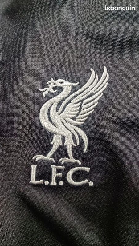 Pantalon de Survêtement Training Nike Liverpool FC Logo Brodé Y2K Noir - Homme Taille M (image 9)