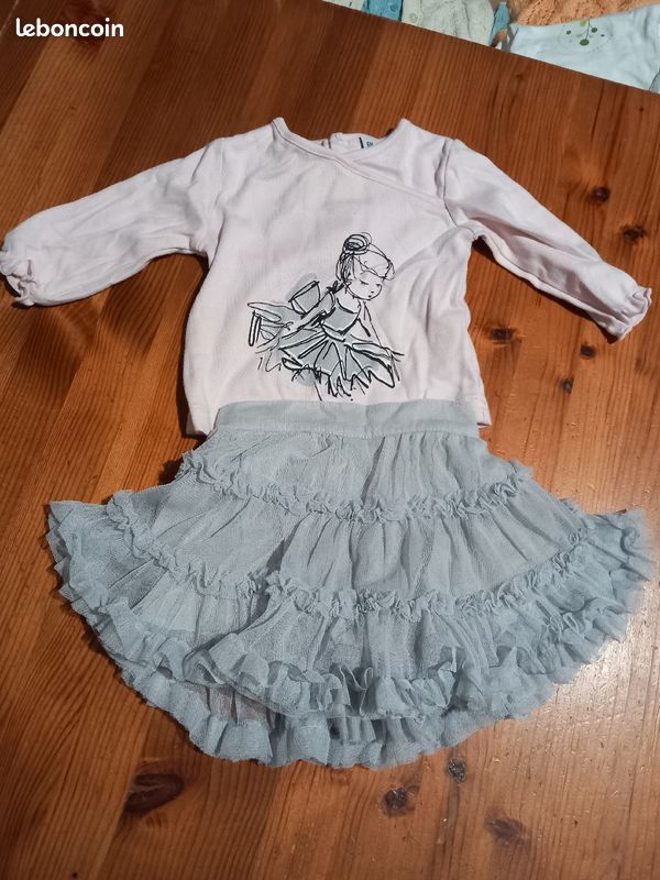 Ensemble fille 6 mois (image 5)