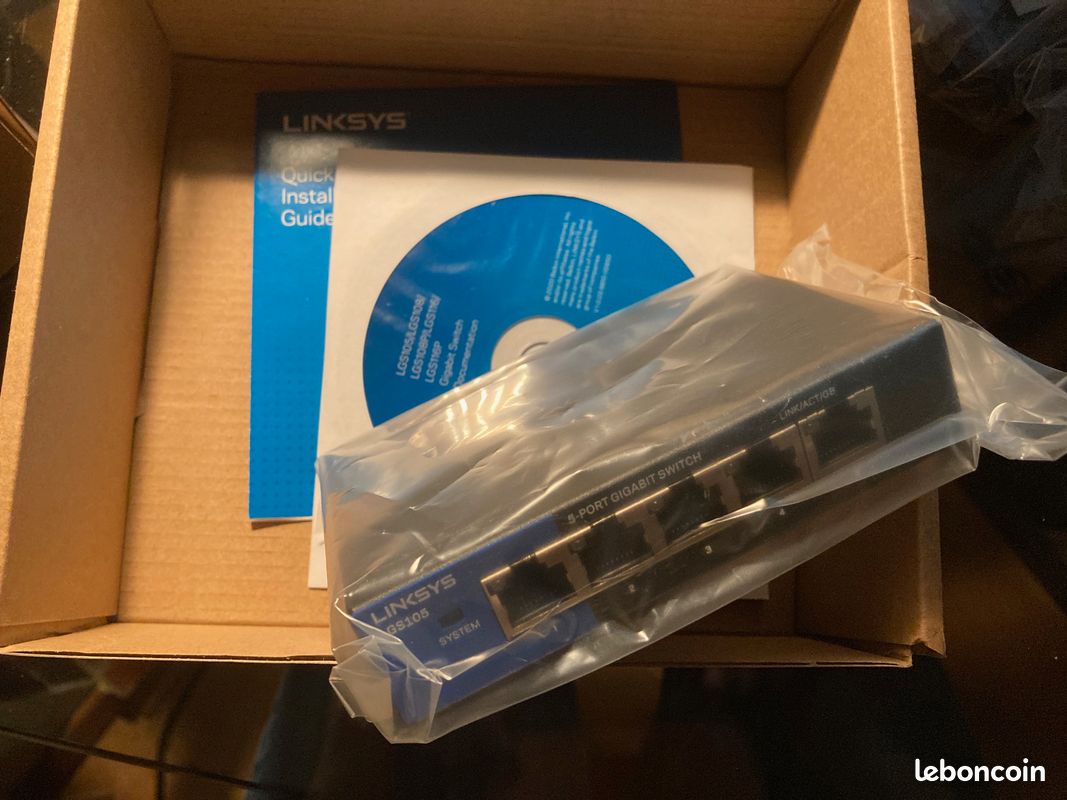 Linksys 5 port LGS105 - 1000 Mbps (image 4)