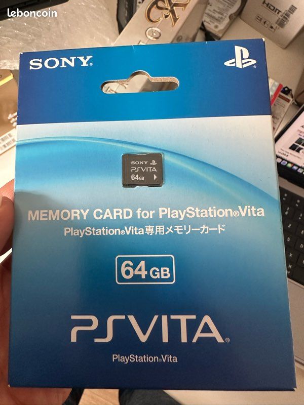 Carte Mémoire Officielle Sony PS Vita 64 Go - Noire - Occasion