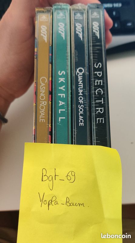 Ultra Rare - NEUF - Lot 4 Steelbook 007 James Bond Fnac Edition (image 2)