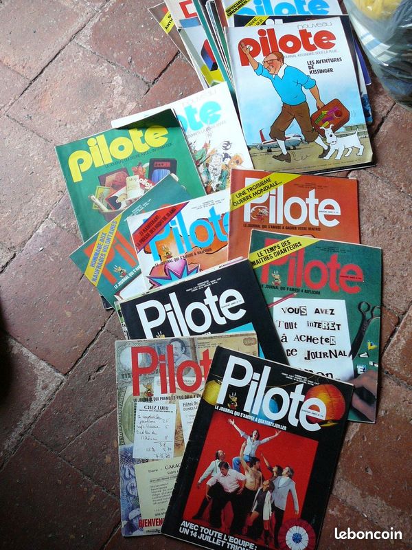 Anciens magazines Pilote (BD) en lot ou à l'unité (image 8)