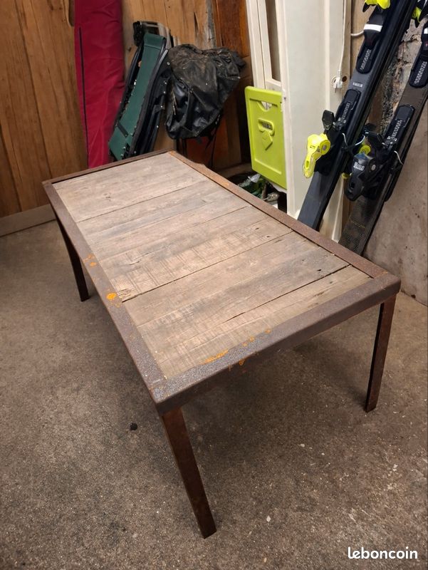 Table basse industrielle (image 3)