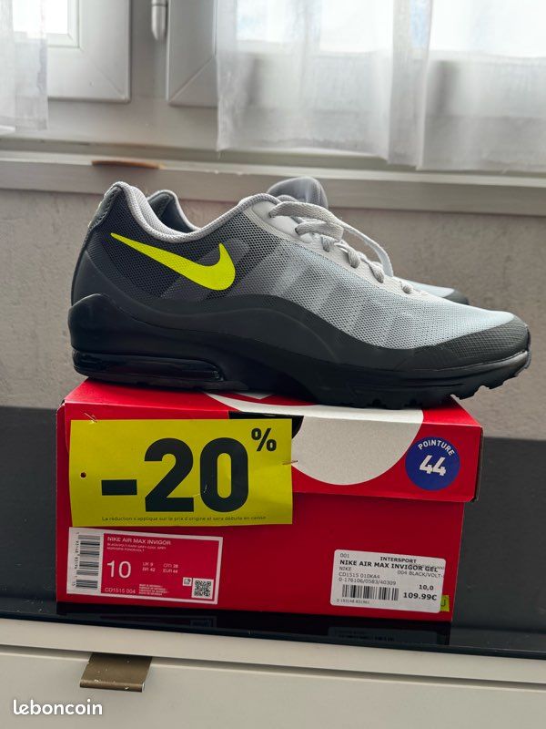 Sneakers Nike Air Max Invigor Intersport Basket Nike Garcon Basket Nike Air  Max Invigor Pointure 44 Chaussures