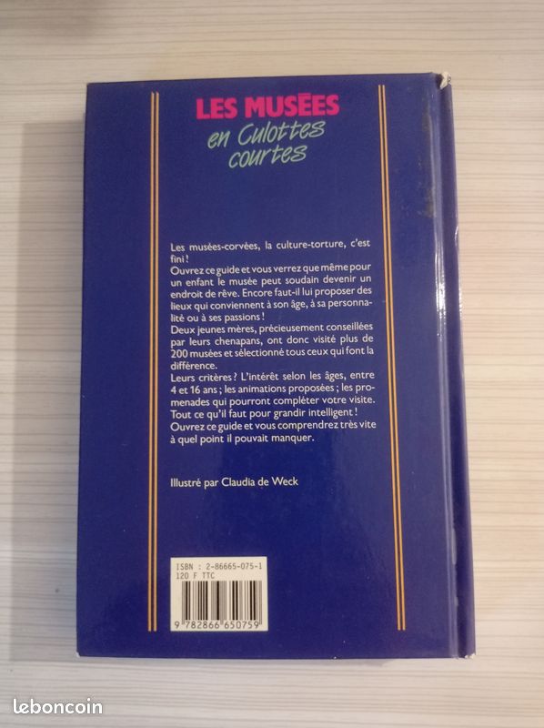 Les musés en culottes courtes de BRIGITTE VENTRILLON ET ANNE CALLY (image 2)