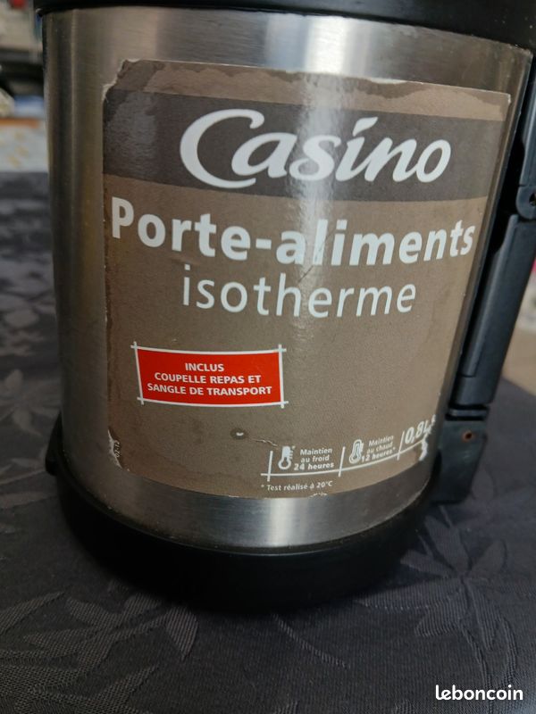 Thermos aliment et sangle de maintien (image 3)